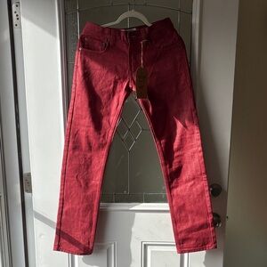 Ecko unltd Red Straight-Leg Jeans